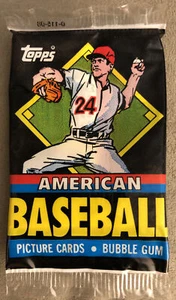 1988 Topps UK Minis American Baseball Pack Mike Dunne Pirates Hubie Brooks Expos - Picture 1 of 2