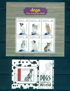 St. Vincent - Canouan, Dogs. MNH Souvenir Sheets. - Picture 1 of 1