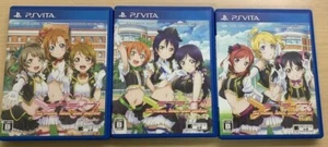 PS Vita Love Live School Idol Paradise Vol.1-3 Spiele Set Japan PSV - Bild 1 von 2