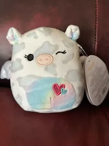 Squishmallow CHARAKA the Flying Pig 4.5” BNWT Valentine’s Day 2023 - Picture 1 of 3