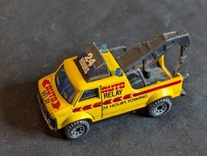 Vintage MATCHBOX Furgone Auto Relè 1985 Giallo/Nero - Foto 1 di 4