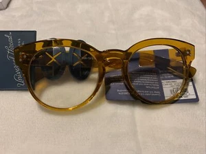 Universal Thread Blue Light Filtering Glasses-Brown - Picture 1 of 7