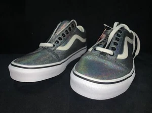 Vans Old Skool Prism Suede Iridescent Rainbow Skate Shoes Mens 8 Wmns 9.5 - Picture 1 of 8