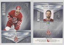 2021 Sereal KHL Cards Collection Exclusive First Season Mattias Tedenby #FST-058