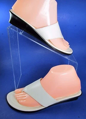 Sandalias Talbots 7B Beige Crema Tanga Cuero Brasil Chanclas Foto 1 de 4