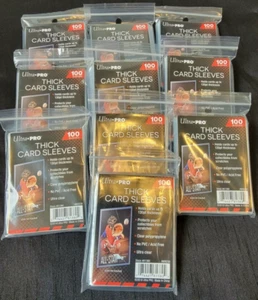 1000 fundas protectoras Ultra Pro gruesas para tarjetas 130PT - Imagen 1 de 1