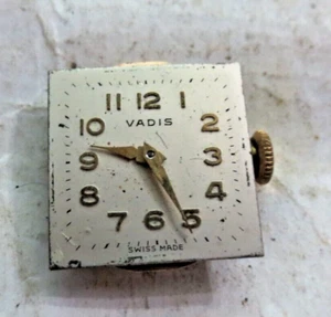 Henry Hy Moser & Cie women's Watch movement with Vidas dial 17J Runs - Picture 1 of 2