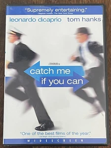 Catch Me If You Can DVD 2002 Stars Leonardo DiCaprio Tom HanksChristopher Walken - Picture 1 of 2