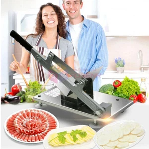 Manual Stainless Steel Frozen Meat Slicer Handle Meat Cutting Household Machine - Picture 1 of 8