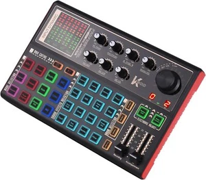 SK300 Live Soundkarte externer Sprachwechsler Audio Mixer für Live Streaming L4S1 - Bild 1 von 7