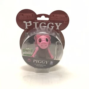 Roblox PIGGY Series 1 Piggy 3.5" Action Figure - Includes DLC Items - NEW - Picture 1 of 2