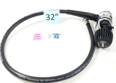 US Divers Conshelf SE2 Yoke 1st Stage Scuba Dive Regulator + Inflator Hose #4383 - Image 1 of 4
