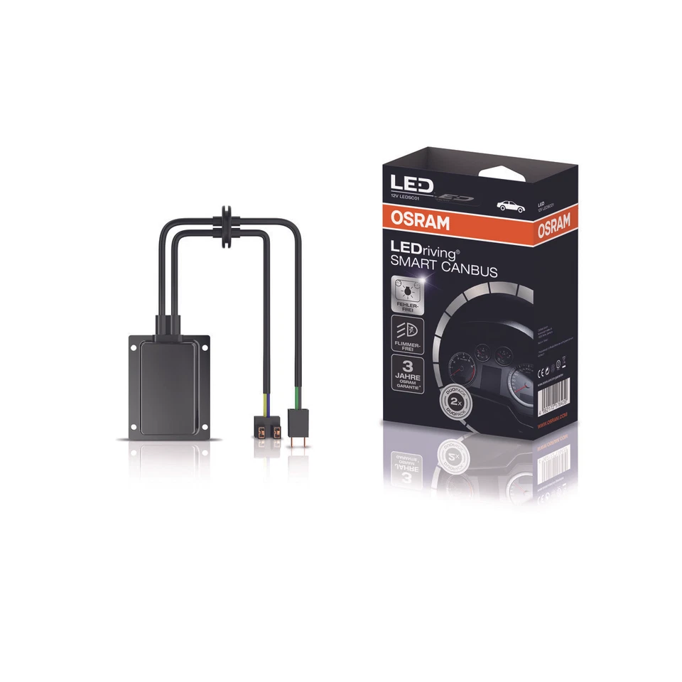 2x OSRAM H7 LEDriving Smart CanBus Adapter LEDSC01 Ford Transit Mercedes Opel - Bild 1 von 4