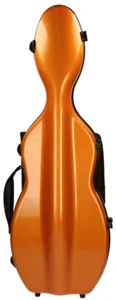 Fiberglass violin case UltraLight 4/4 M-case Orange Light - Picture 1 of 12