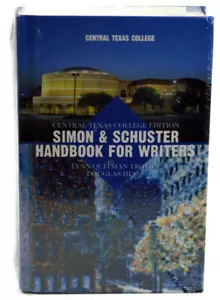 Pearson Simon Schuster Handbook For Writers Central Texas College 2009 Ed Sealed - Imagen 1 de 12
