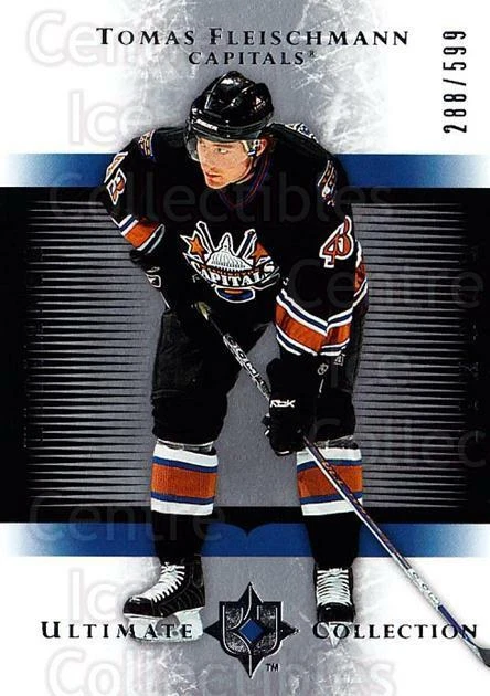 2005-06 UD Ultimate Collection #182 Tomas Fleischmann - Image 1 of 1