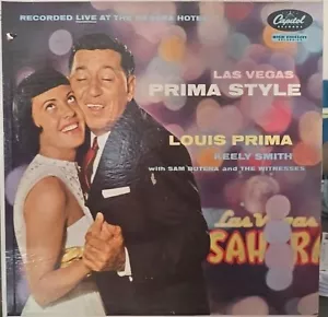 Louis Prima Keely Smith Las Vegas Prima Style LP Record Album - Picture 1 of 3