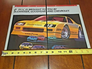 1986 CAMARO IROC Z28 ORIGINAL 2 PAGE AD - Picture 1 of 12