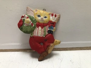 Vintage Kitty Cucumber 1987 Schmid B. Shackman JP Buster in Red PJ's Figurine - Picture 1 of 3