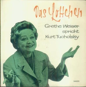 7" Grethe Weiser/Das Lottchen (Kurt Tucholsky) - Foto 1 di 1