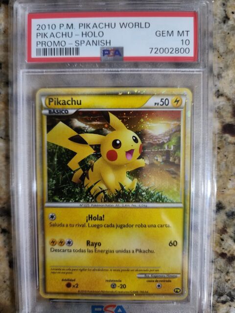 10-54Pcs Spanish Pokémon Cards Pokemon Pikachu Cards Original Spanish  Pokemon Cards Gold Metal Pokemon Card