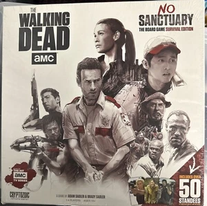 The Walking Dead No Sanctuary Board Game w/50 Standees Survival Edition Sealed - Picture 1 of 1