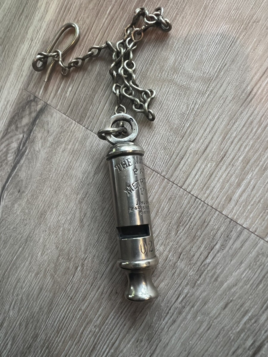 骨董] Metropolitan Police Whistle 1886-87 骨董] Metropolitan