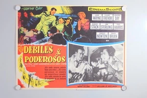 Póster de la película Debiles y Poderosos (High & Mighty) Wayne- 1954 16x13" A02-12-18 - Imagen 1 de 7