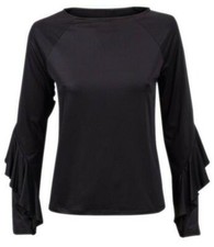 black evening tops
