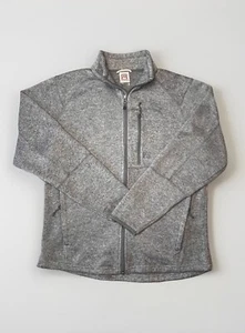 Avalanche Fleece Jacket Men’s L Heather Brown Outdoor Hiking Camping - Picture 1 of 9