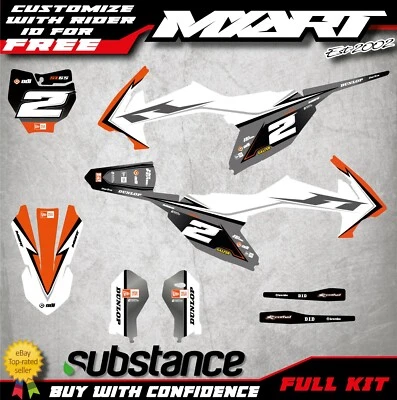 graphics for KTM 65 2016 -2023 BEAST Style stickers - Image 1 of 4