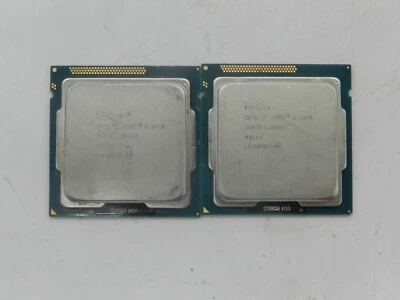 Lot of 2 Intel Core i5-3470 3.2GHz Quad-Core SR0T8 CPU Processor - Image 1 of 3