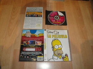 LOS SIMPSON LA PELICULA + LIBRETO POR MATT GROENING EN DVD USADA EN BUEN ESTADO - Imagen 1 de 2