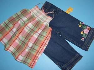 Gymboree girls "CORAL REEF " sz 4...TOP & CAPRI SET...VERY CUTE !! - Picture 1 of 6