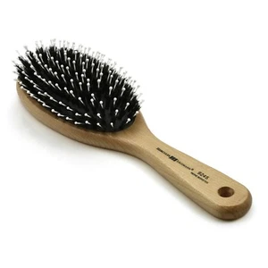 Hercules Sägemann Scalp Curling Paddle Hair Brush 9245 | Wood, Boar Bristle - Picture 1 of 4