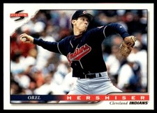 1996 Score #96 Orel Hershiser Cleveland Indians