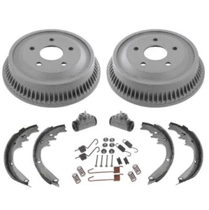 Rear Drums Brake Shoes Wheel Cylinders Spring Kit 6pc for Dodge Ram 1500 94-99 - Picture 1 of 6