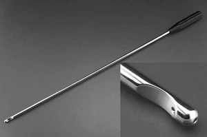 Puntas de nivel empujador de nudo laparoscópico de acero 5 mm o 3 mm o 10 mm x 330 mm autoclavables - Imagen 1 de 15
