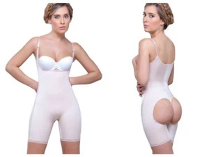 Shapewear for Women: Vedette 914 Amelie Open Bottom Mid thigh Shaper. - Picture 1 of 6