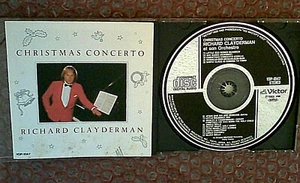 Richard Clayderman - Christmas Concerto - Japan CD 1985 piano holiday - Picture 1 of 1
