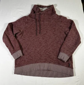 Columbia Sweatshirt Women's Size Large Magenta Mock Neck Pullover Outdoors Warm - Picture 1 of 3