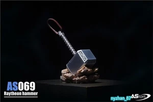 1/6 Avenger Thor Weapons Hammer Scene prop Model Fit 12''Action Figure Doll Body - Picture 1 of 7