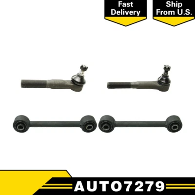 Mevotech 4 PCS Front Tie Rod End Sway Bar Link For 00-2004 Ford F-250 Super Duty - Image 1 of 4