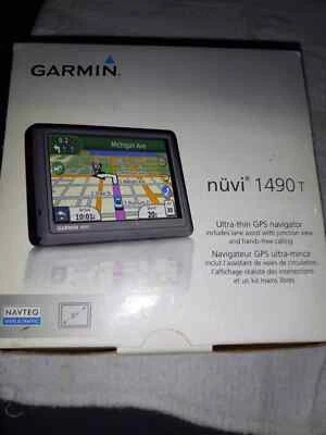Garmin NUVI 1490T Vehicle Auto GPS Excellent. Tested Works. - Image 1 of 2