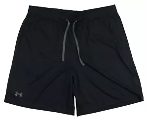 UNDER ARMOUR UA Tech Mesh Training Shorts sz XL X-Large Black Gray - Picture 1 of 5
