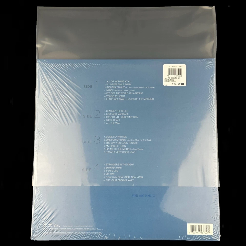 100 Clear Plastic LP Outer Sleeves 3 Mil HIGH QUALITY Vinyl Record Album Covers Foto 1 de 4