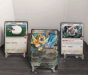 Pokémon TCG Hop's Zacian Ex Box - Wooloo-Dubwool-Zacian Ex-3 Set Promos NM/M - Picture 1 of 7