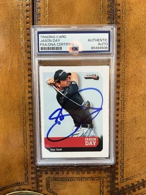JASON DAY PGA SIGNED 2015 SI FOR KIDS RC #467 PSA/DNA AUTHENTIC AUTO - Image 1 of 2