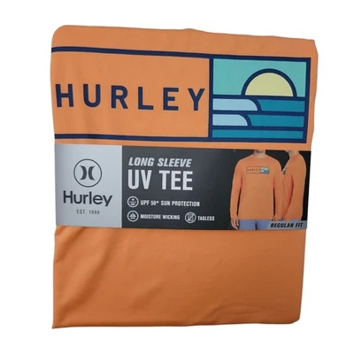 Мужская гибридная эластичная футболка Hurley Sunny Side без бирок УФ - Изображение 1 из 3