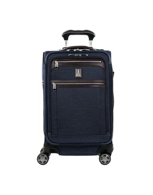 Travelpro Platinum Elite Softside 21" Expandable Carry on Spinner - True Navy - Image 1 of 4